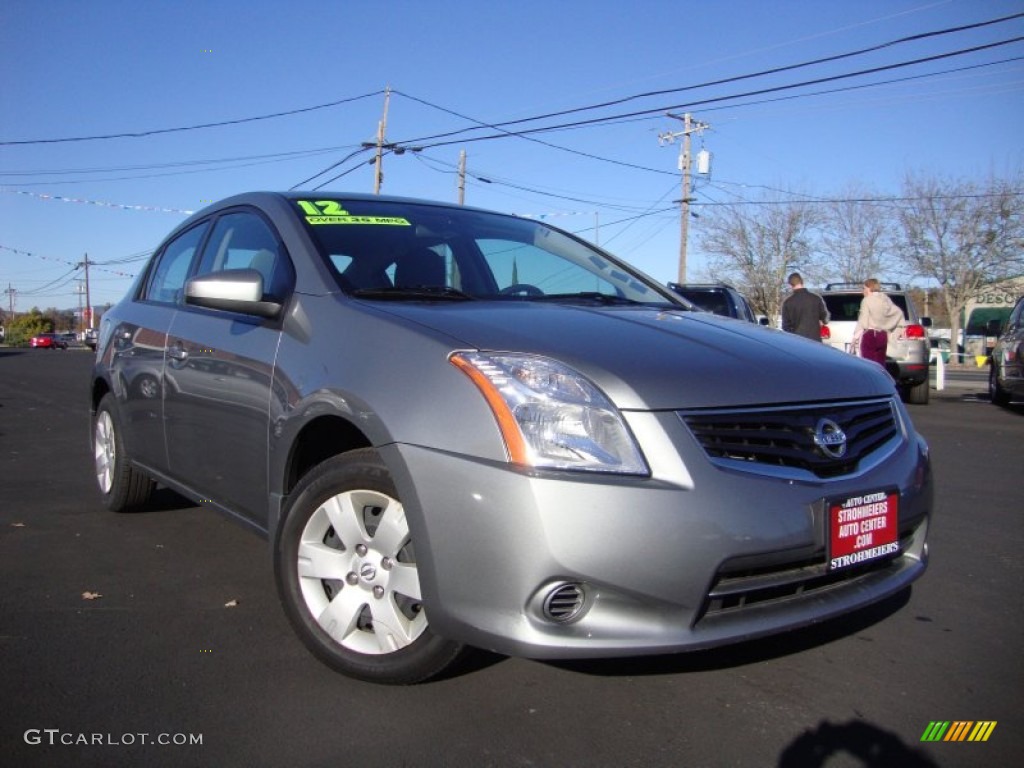 2012 Sentra 2.0 - Magnetic Gray Metallic / Charcoal photo #1