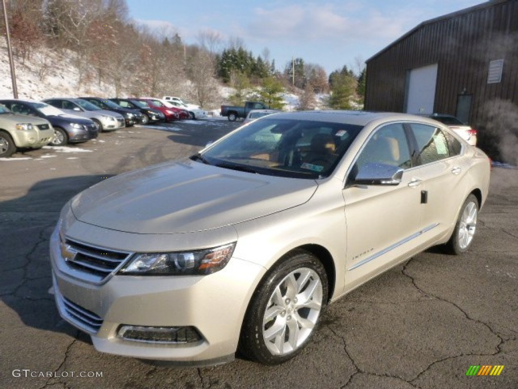 2014 Impala LTZ - Champagne Silver Metallic / Jet Black/Mojave photo #1