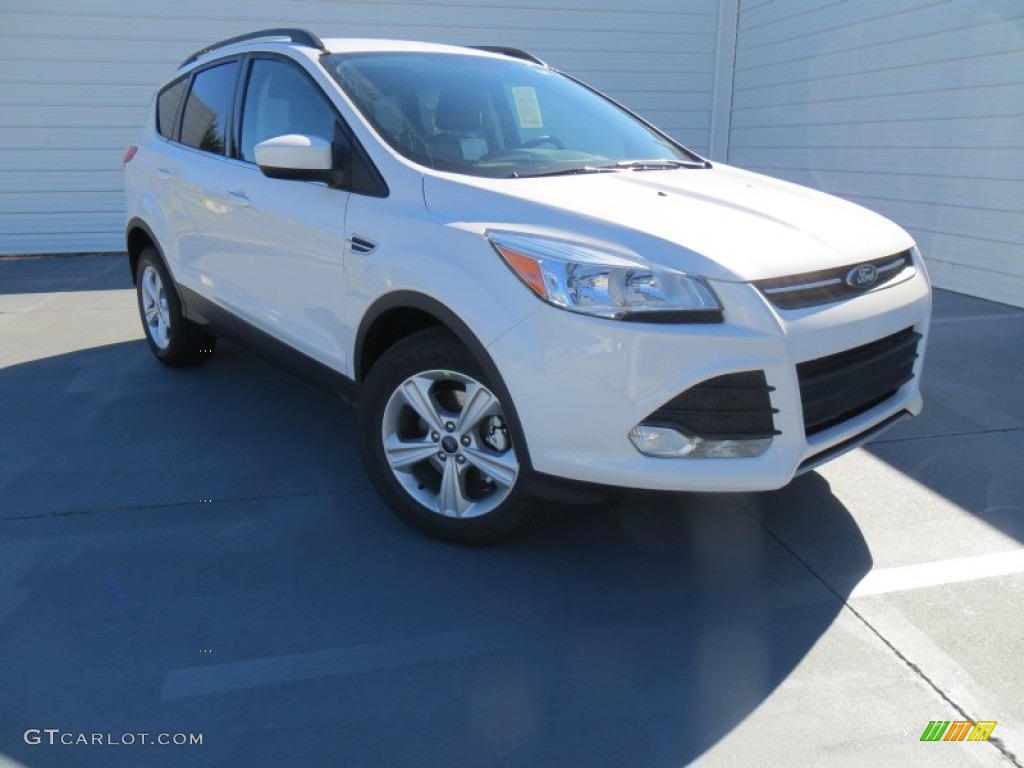 2014 Escape SE 1.6L EcoBoost - White Platinum / Charcoal Black photo #2