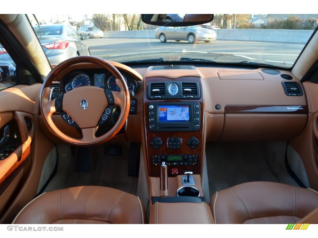 2006 Maserati Quattroporte Executive GT Cuoio Dashboard Photo #88369055