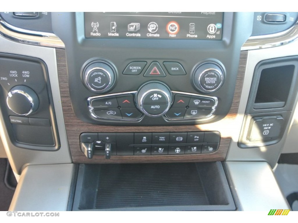 2014 Ram 3500 Laramie Crew Cab 4x4 Dually Controls Photo #88369856