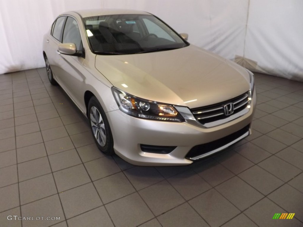 Champagne Frost Pearl 2014 Honda Accord LX Sedan Exterior Photo #88369868