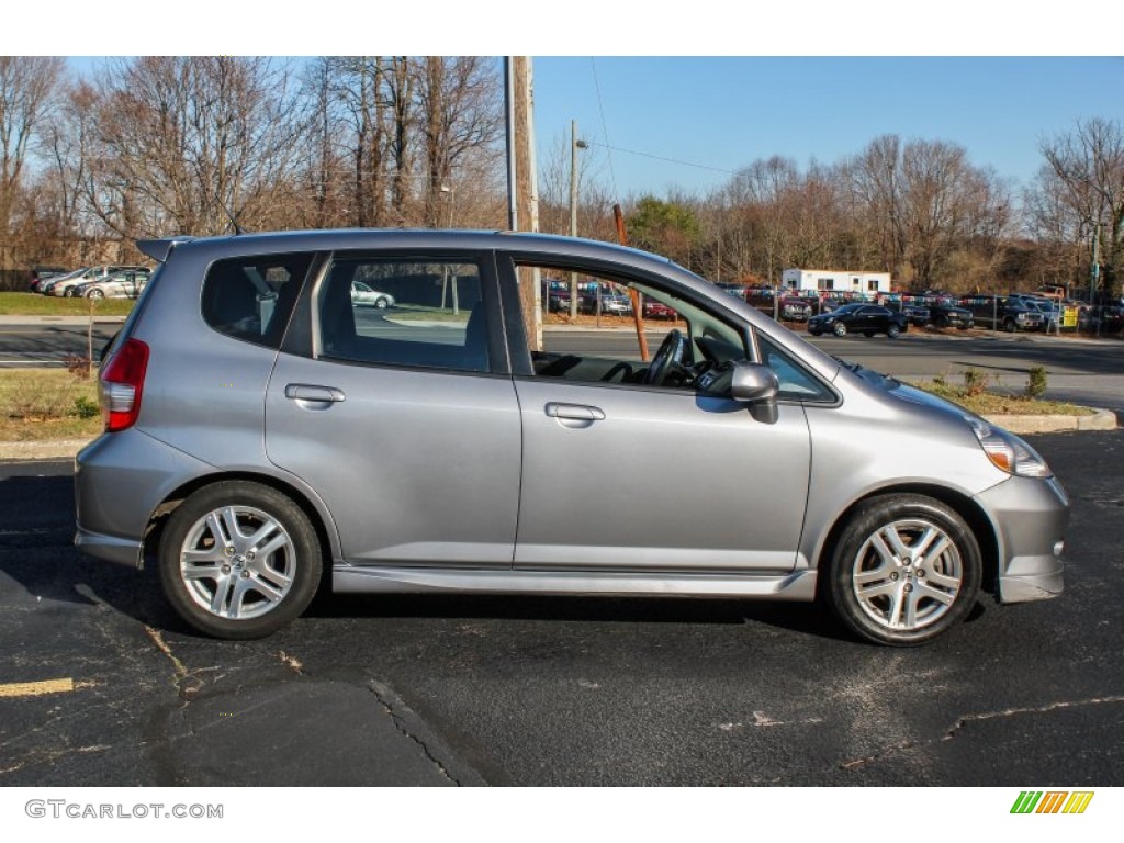 Storm Silver Metallic 2007 Honda Fit Sport Exterior Photo #88369949