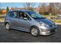 Storm Silver Metallic 2007 Honda Fit Sport Exterior