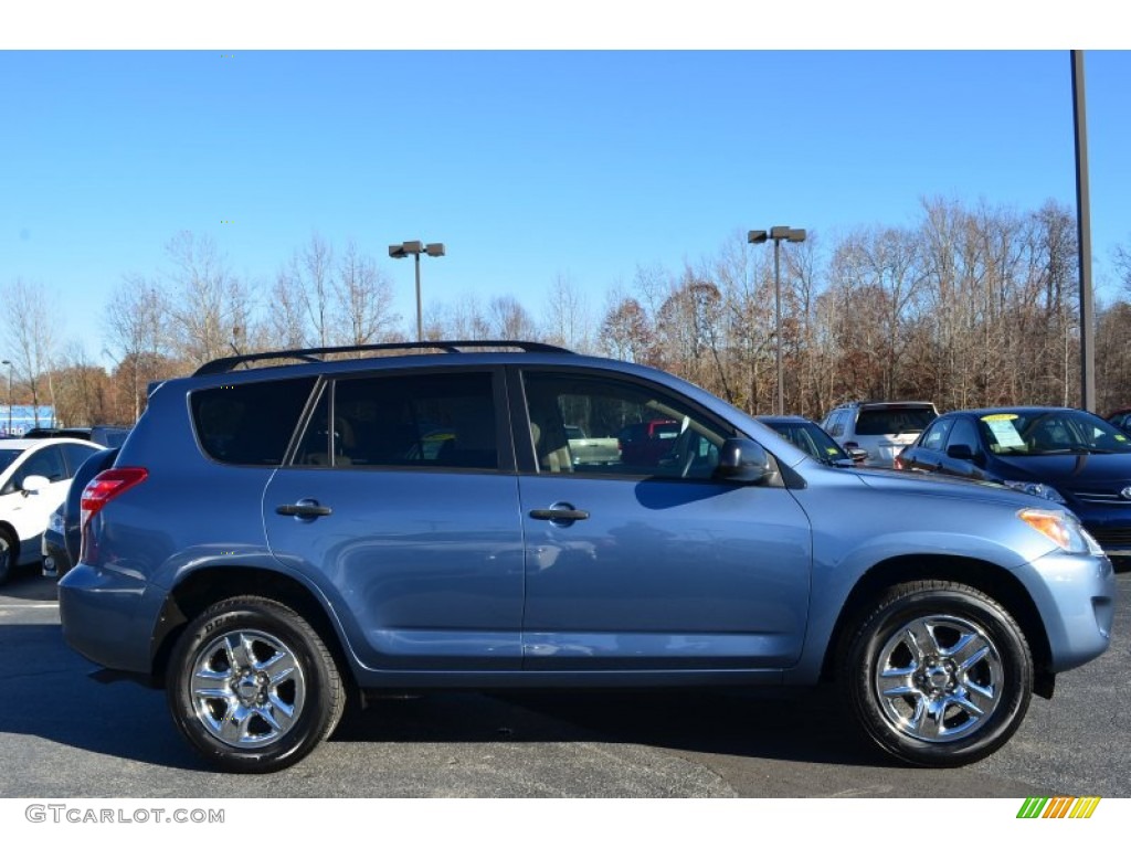 2011 RAV4 I4 - Pacific Blue Metallic / Sand Beige photo #2