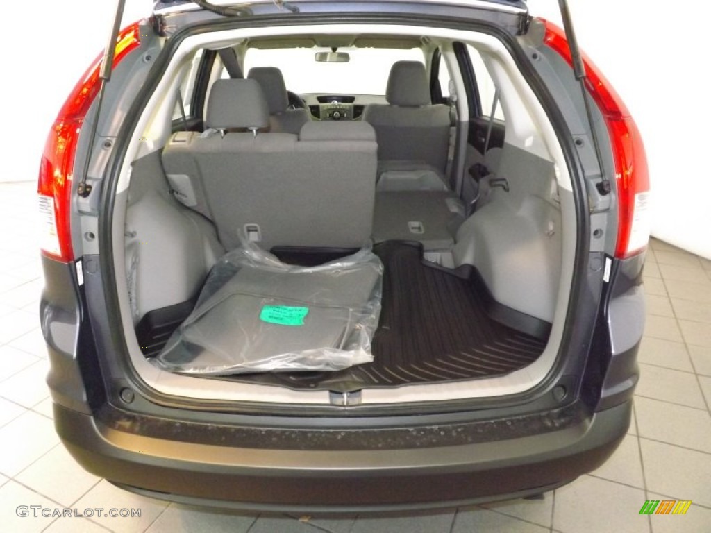 2013 CR-V LX - Twilight Blue Metallic / Gray photo #28