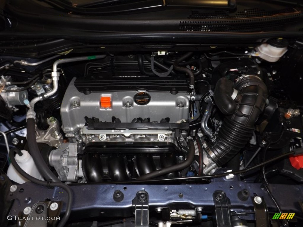 2013 CR-V LX - Twilight Blue Metallic / Gray photo #32