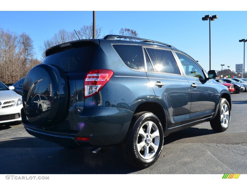 2010 RAV4 I4 - Black Forest Pearl / Ash Gray photo #3