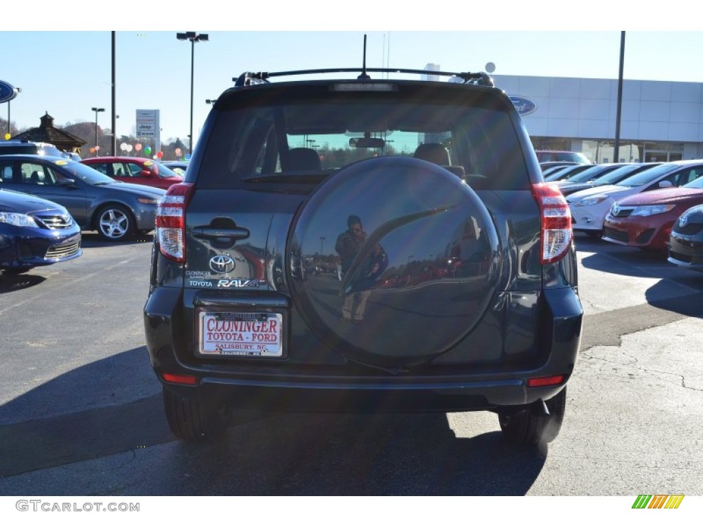 2010 RAV4 I4 - Black Forest Pearl / Ash Gray photo #4