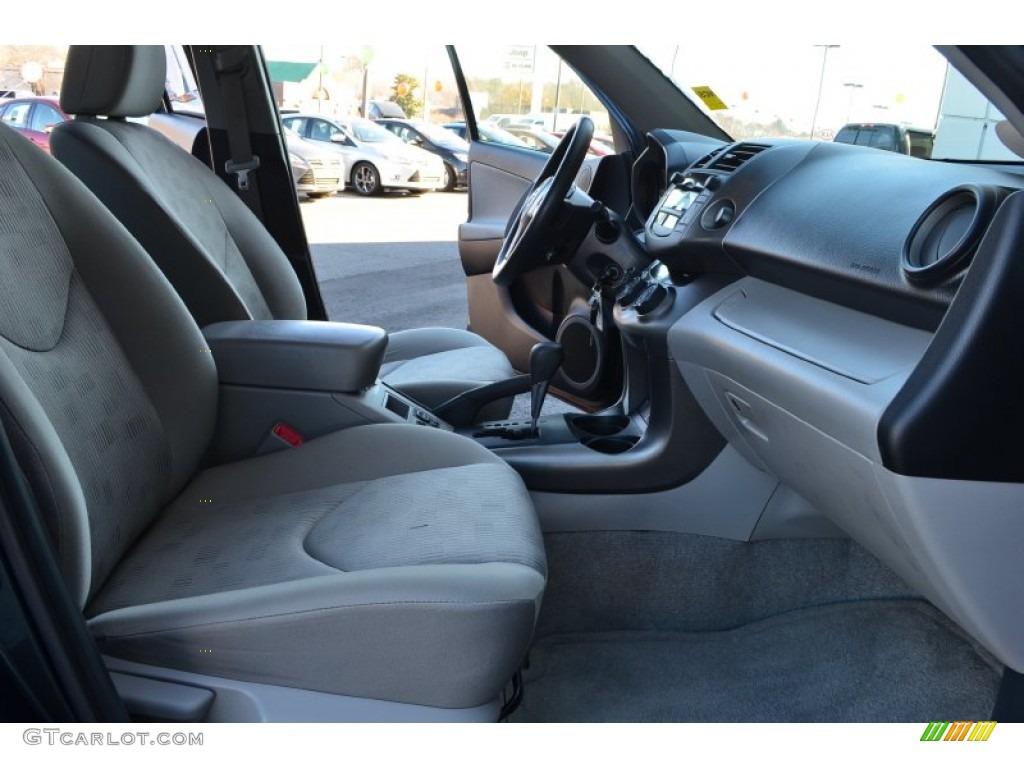 2010 RAV4 I4 - Black Forest Pearl / Ash Gray photo #13