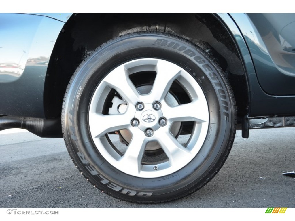 2010 RAV4 I4 - Black Forest Pearl / Ash Gray photo #16