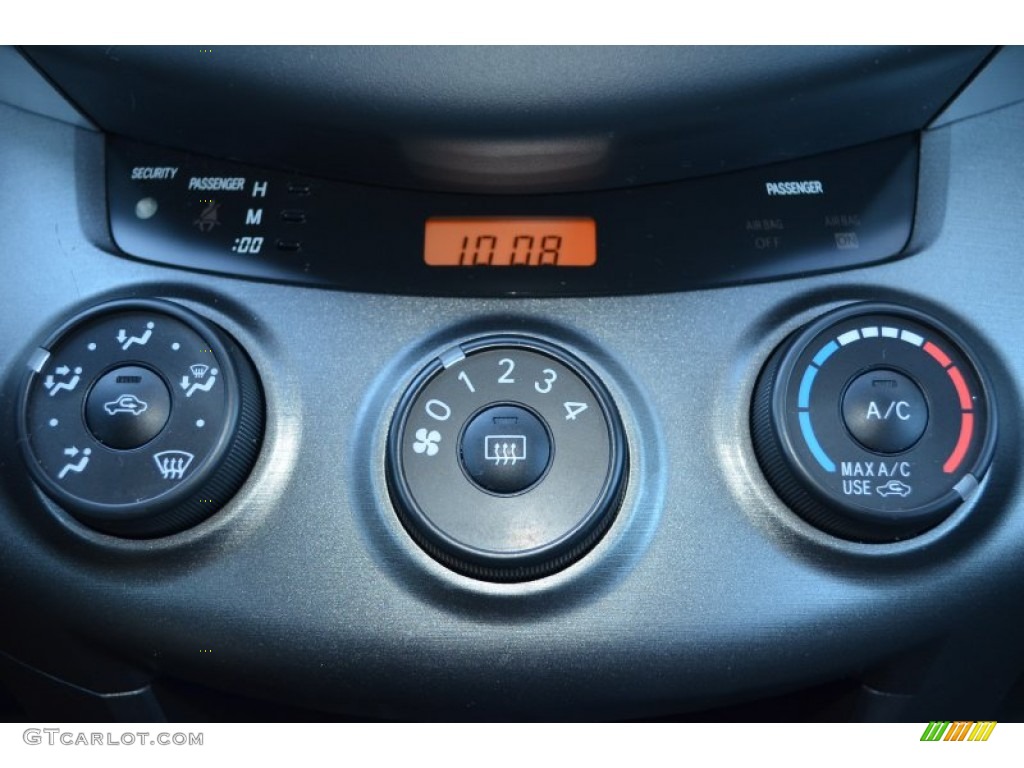 2010 RAV4 I4 - Black Forest Pearl / Ash Gray photo #20