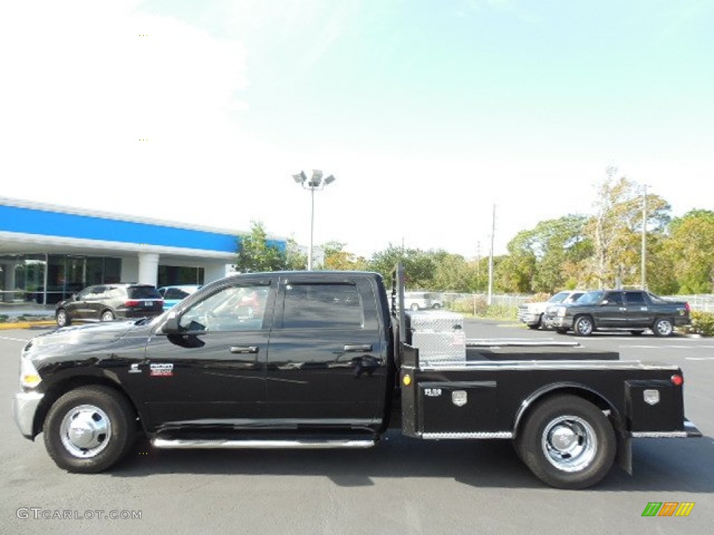 2012 Ram 3500 HD ST Crew Cab Dually Utility Truck - Black / Dark Slate/Medium Graystone photo #2