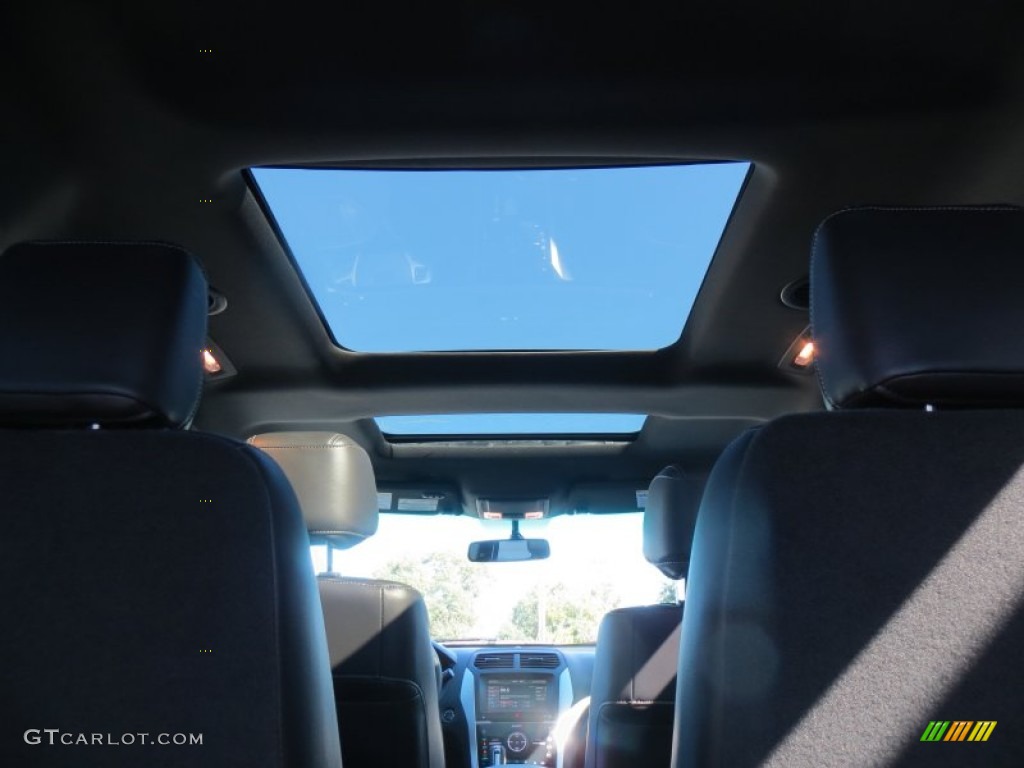 2014 Explorer Sport 4WD - White Platinum / Sport Charcoal Black photo #25