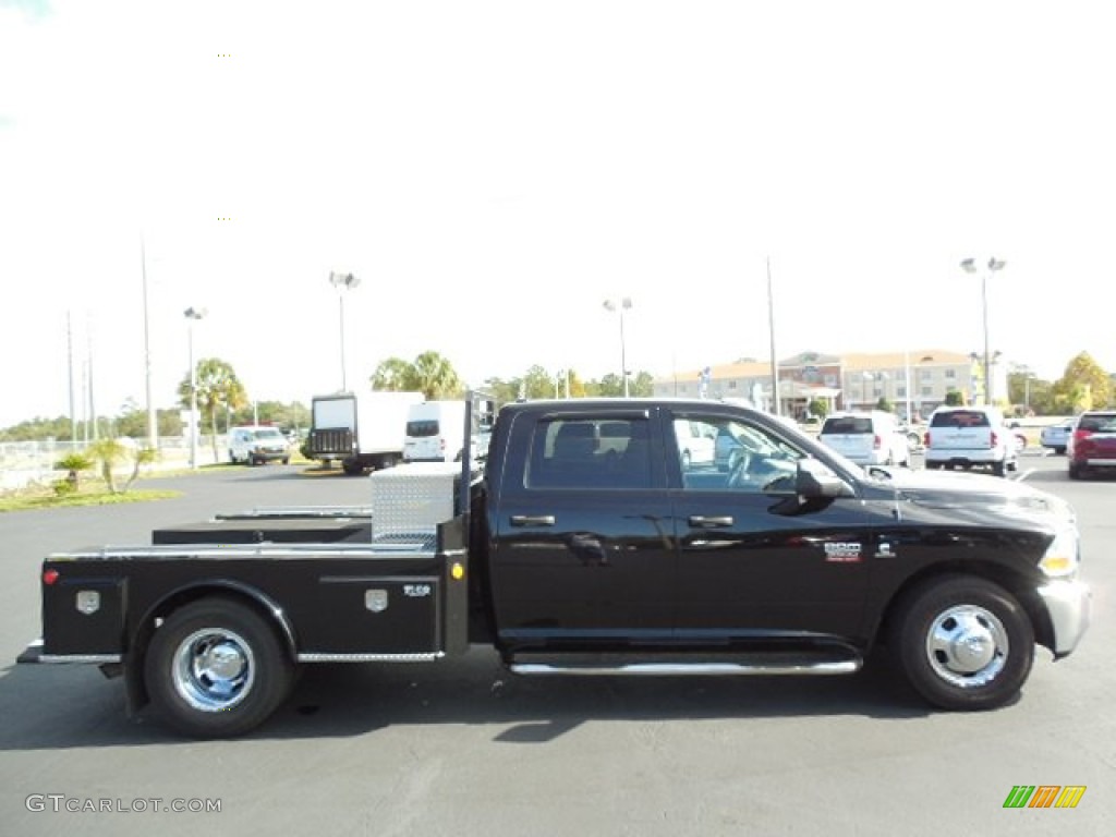 2012 Ram 3500 HD ST Crew Cab Dually Utility Truck - Black / Dark Slate/Medium Graystone photo #9