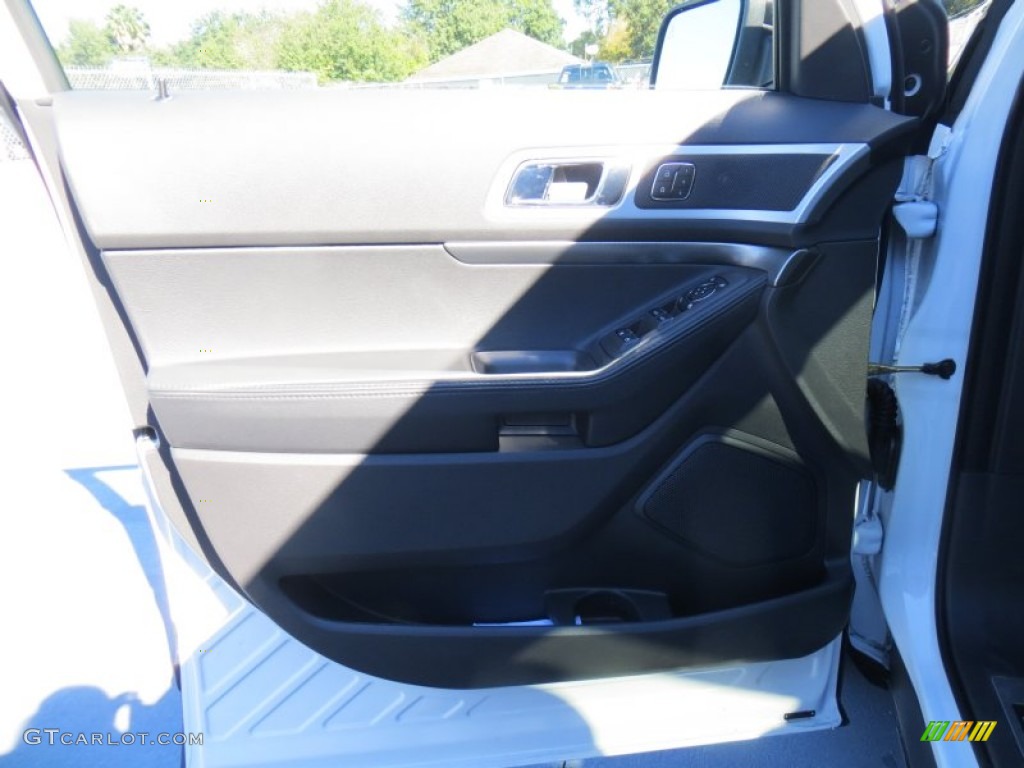 2014 Explorer Sport 4WD - White Platinum / Sport Charcoal Black photo #27