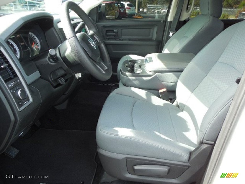 2013 2500 Tradesman Crew Cab - Bright White / Black/Diesel Gray photo #4