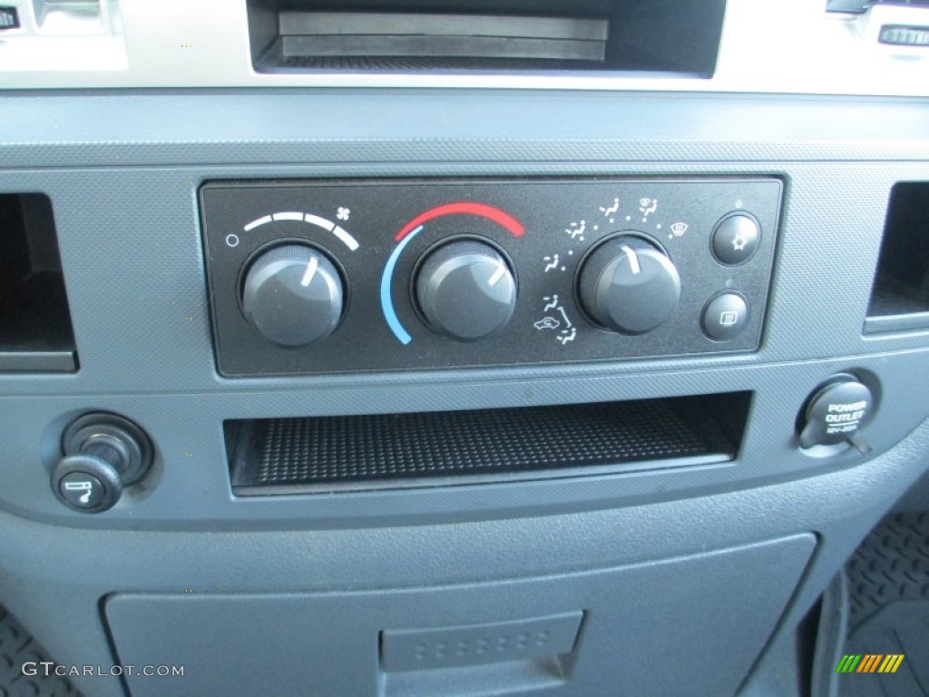 2008 Ram 1500 SLT Regular Cab - Patriot Blue Pearl / Medium Slate Gray photo #21