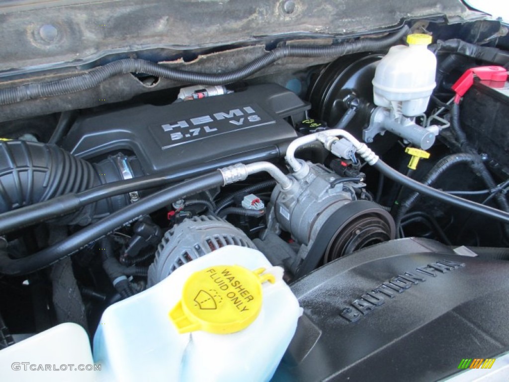 2008 Dodge Ram 1500 SLT Regular Cab 5.7 Liter MDS HEMI OHV 16-Valve V8 Engine Photo #88372472