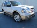 2014 White Platinum Ford Expedition XLT  photo #2