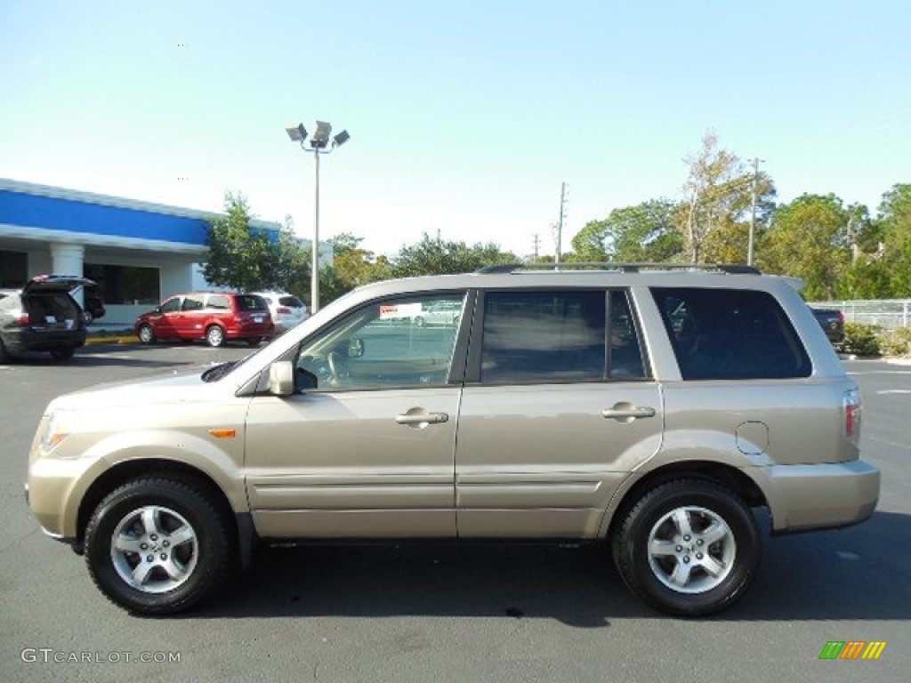 Desert Rock Metallic 2006 Honda Pilot EX-L Exterior Photo #88373135