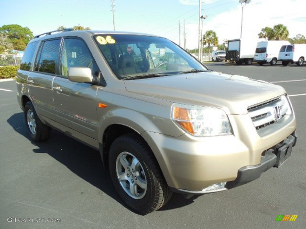 Desert Rock Metallic 2006 Honda Pilot EX-L Exterior Photo #88373273