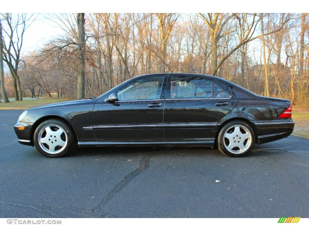 2002 S 600 Sedan - designo Mocha Black Metallic / Light Brown photo #4