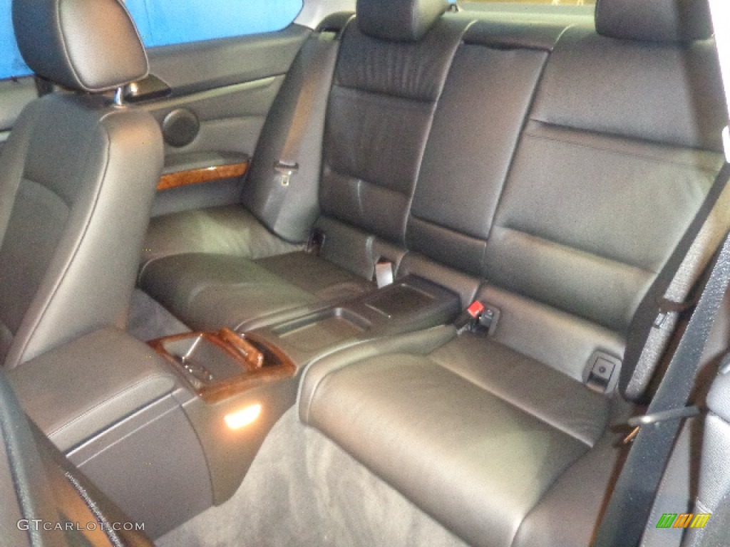 2009 3 Series 335xi Coupe - Space Grey Metallic / Black Dakota Leather photo #18