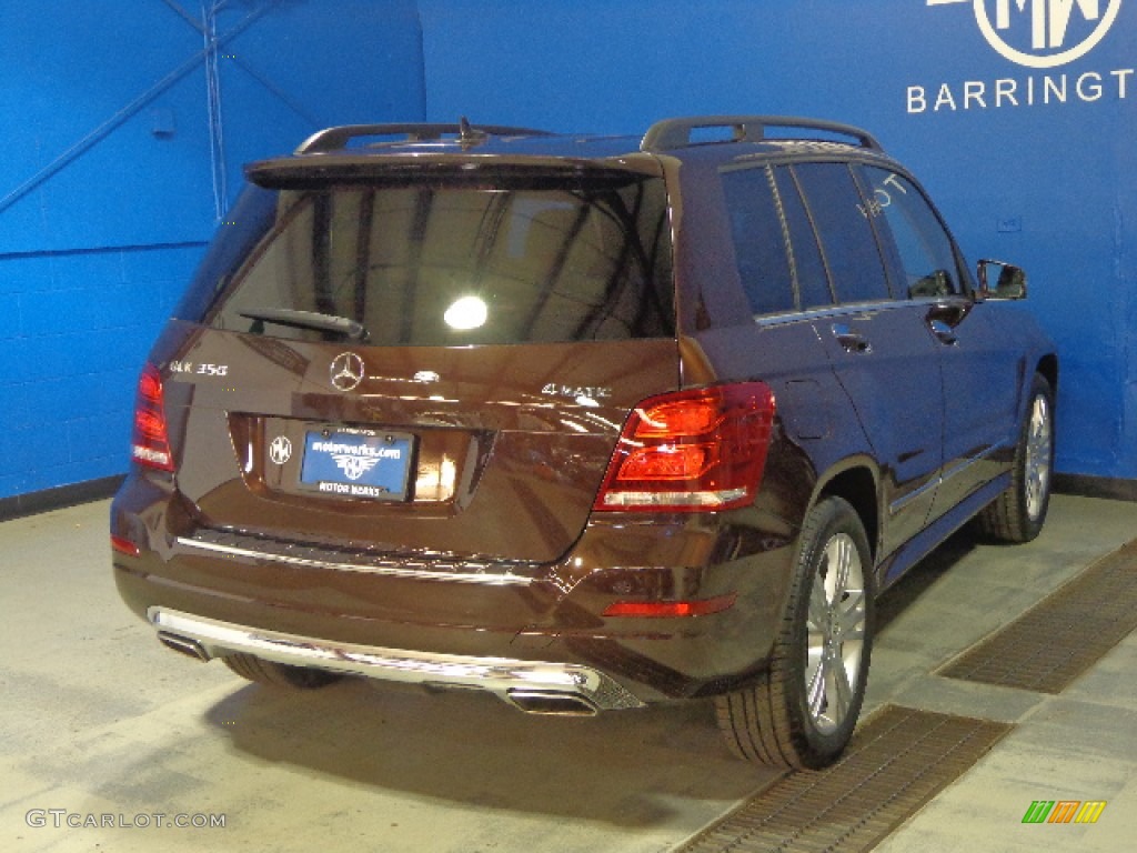 2013 GLK 350 4Matic - Cuprite Brown Metallic / Almond/Mocha photo #5