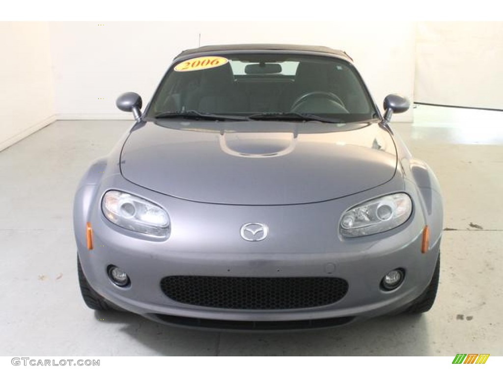 2006 MX-5 Miata Touring Roadster - Galaxy Gray Metallic / Black photo #2