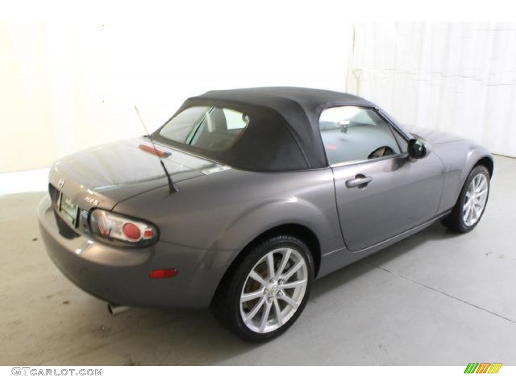 2006 MX-5 Miata Touring Roadster - Galaxy Gray Metallic / Black photo #5