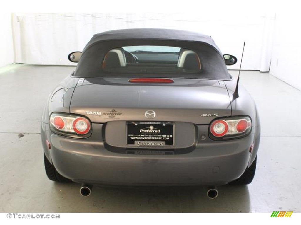 2006 MX-5 Miata Touring Roadster - Galaxy Gray Metallic / Black photo #6