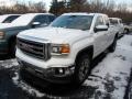 2014 Summit White GMC Sierra 1500 SLT Double Cab 4x4  photo #1