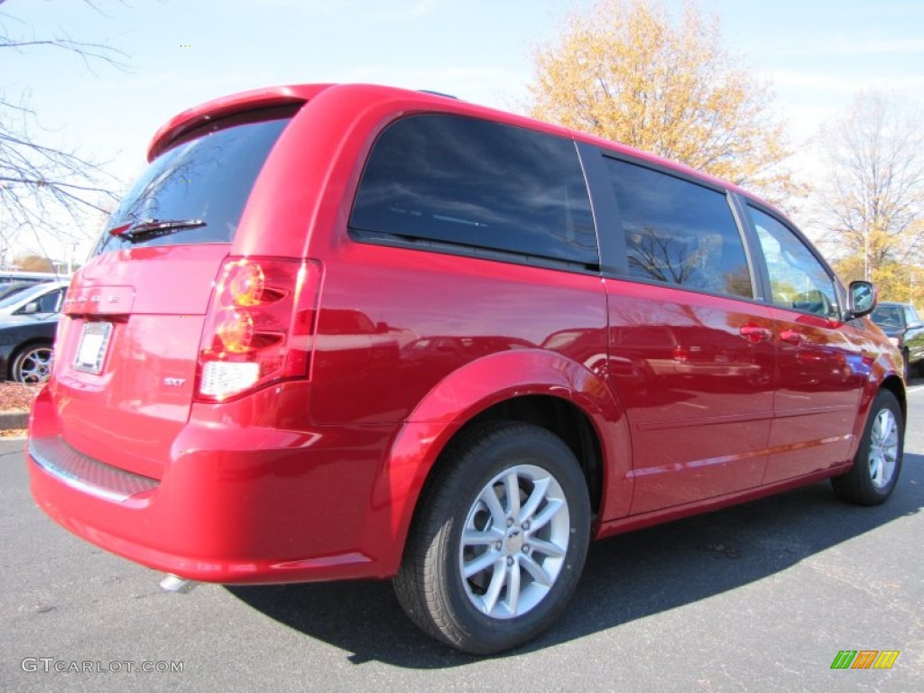 2014 Grand Caravan SXT - Redline 2-Coat Pearl / Black/Light Graystone photo #3