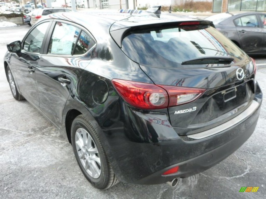Jet Black Mica 2014 Mazda MAZDA3 i Grand Touring 5 Door Exterior Photo #88376997
