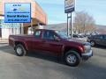 Sonoma Red Metallic 2007 GMC Canyon SLE Extended Cab 4x4