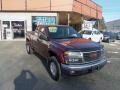 2007 Sonoma Red Metallic GMC Canyon SLE Extended Cab 4x4  photo #2