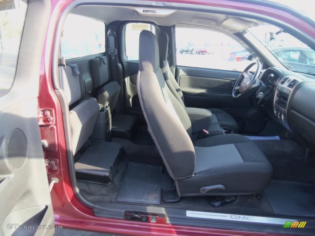 2007 Canyon SLE Extended Cab 4x4 - Sonoma Red Metallic / Dark Pewter photo #10
