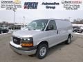 Quicksilver Metallic 2014 GMC Savana Van 2500 Cargo