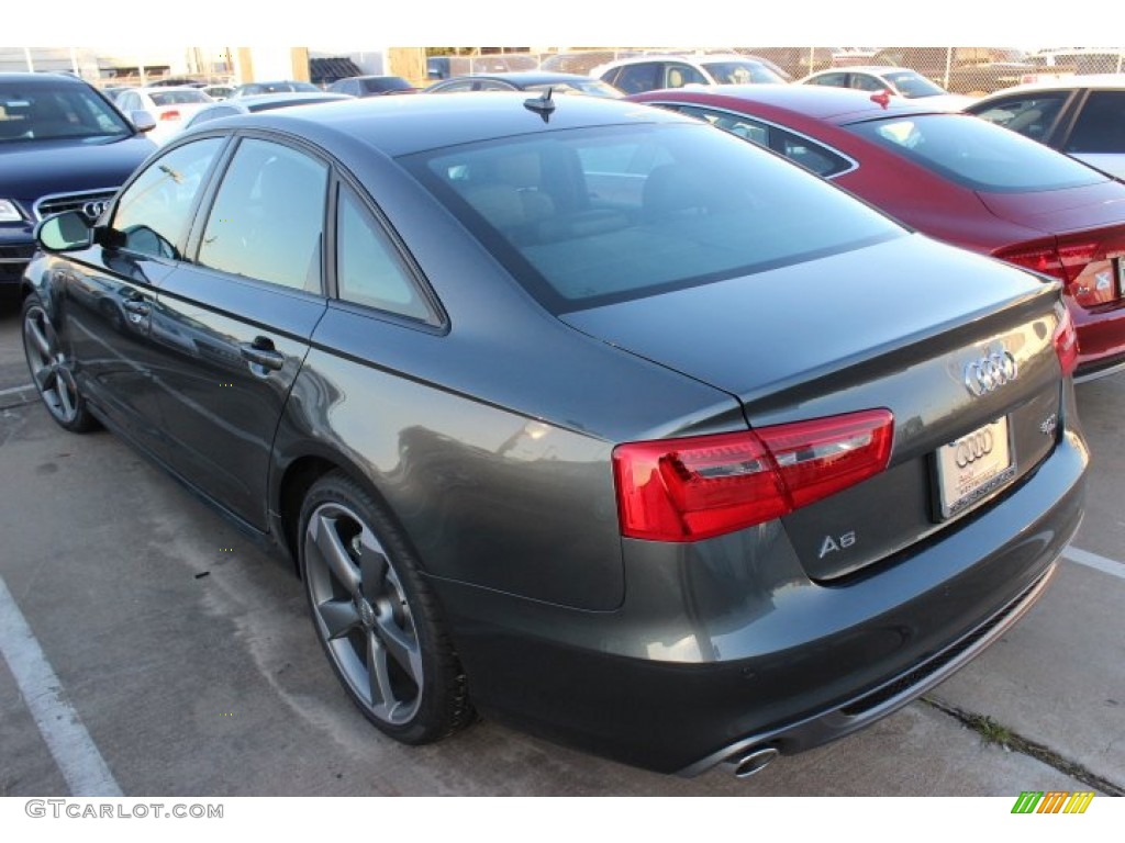 2014 A6 3.0T quattro Sedan - Daytona Grey Pearl Effect / Black photo #5