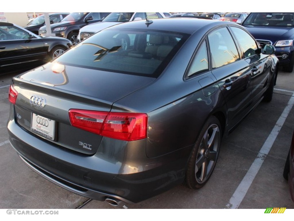 2014 A6 3.0T quattro Sedan - Daytona Grey Pearl Effect / Black photo #7