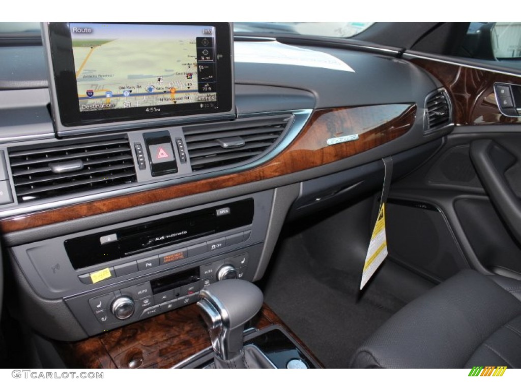 2014 A6 3.0T quattro Sedan - Daytona Grey Pearl Effect / Black photo #15