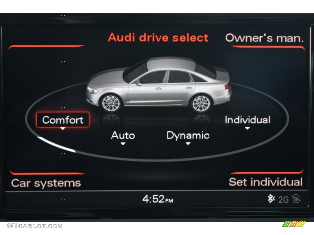 2014 A6 3.0T quattro Sedan - Daytona Grey Pearl Effect / Black photo #24