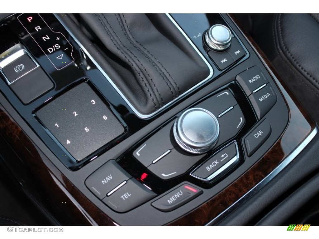 2014 A6 3.0T quattro Sedan - Daytona Grey Pearl Effect / Black photo #27