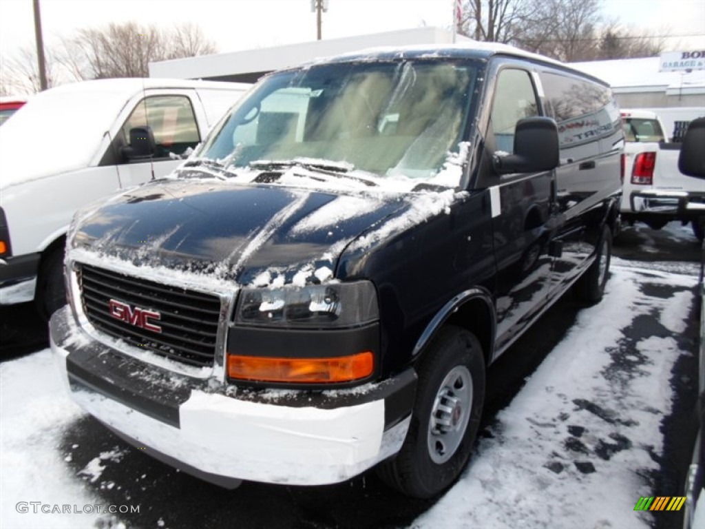 2014 Savana Van 2500 Cargo - Deep Blue Metallic / Medium Pewter photo #1