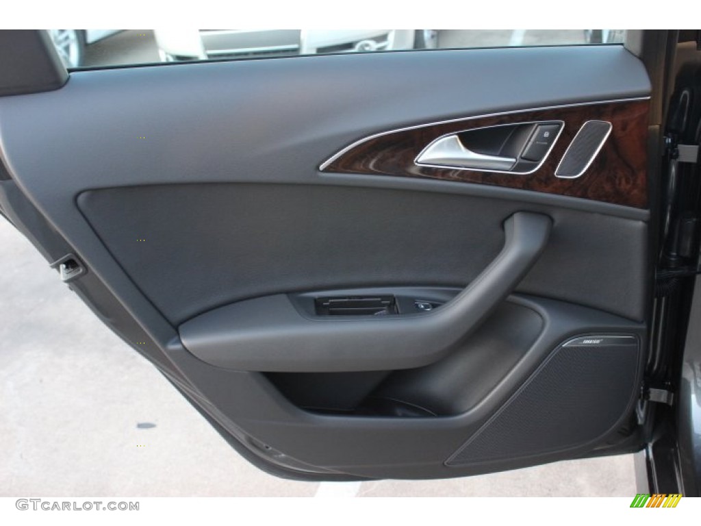 2014 A6 3.0T quattro Sedan - Daytona Grey Pearl Effect / Black photo #30