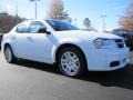 2014 Bright White Dodge Avenger SE  photo #4