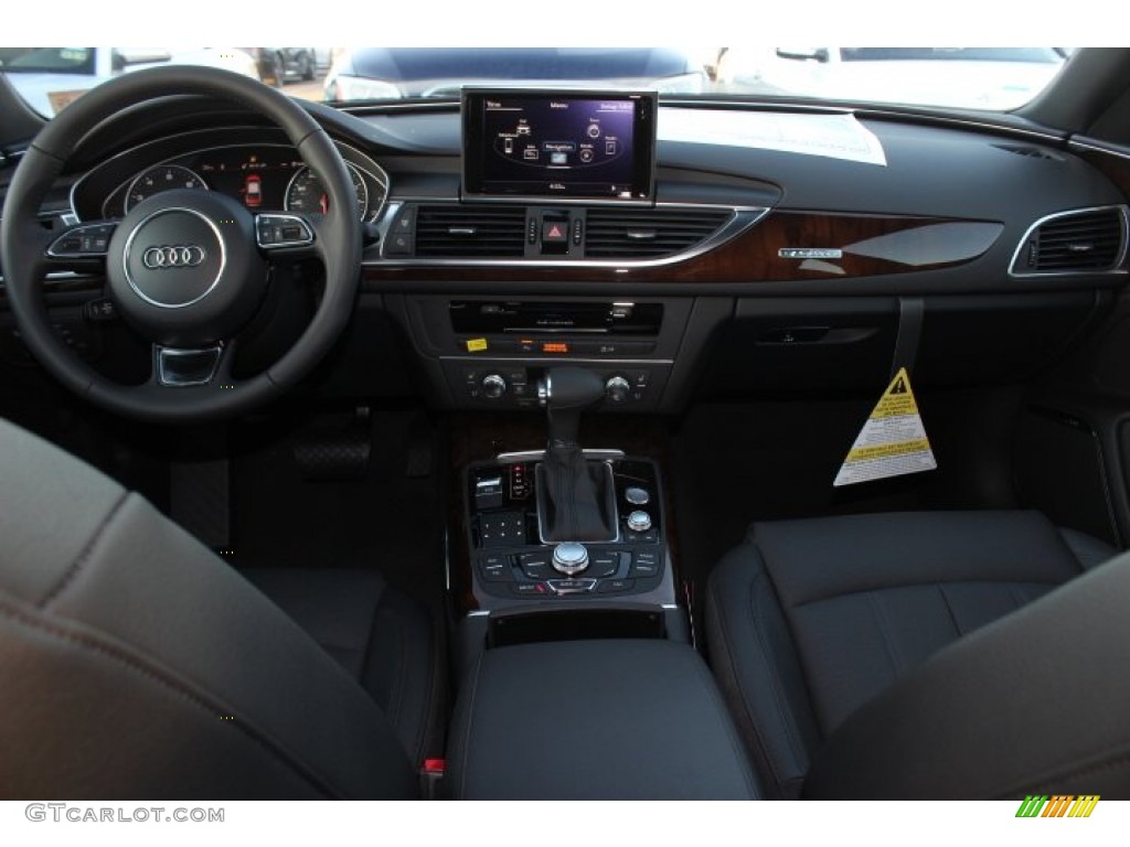 2014 A6 3.0T quattro Sedan - Daytona Grey Pearl Effect / Black photo #34