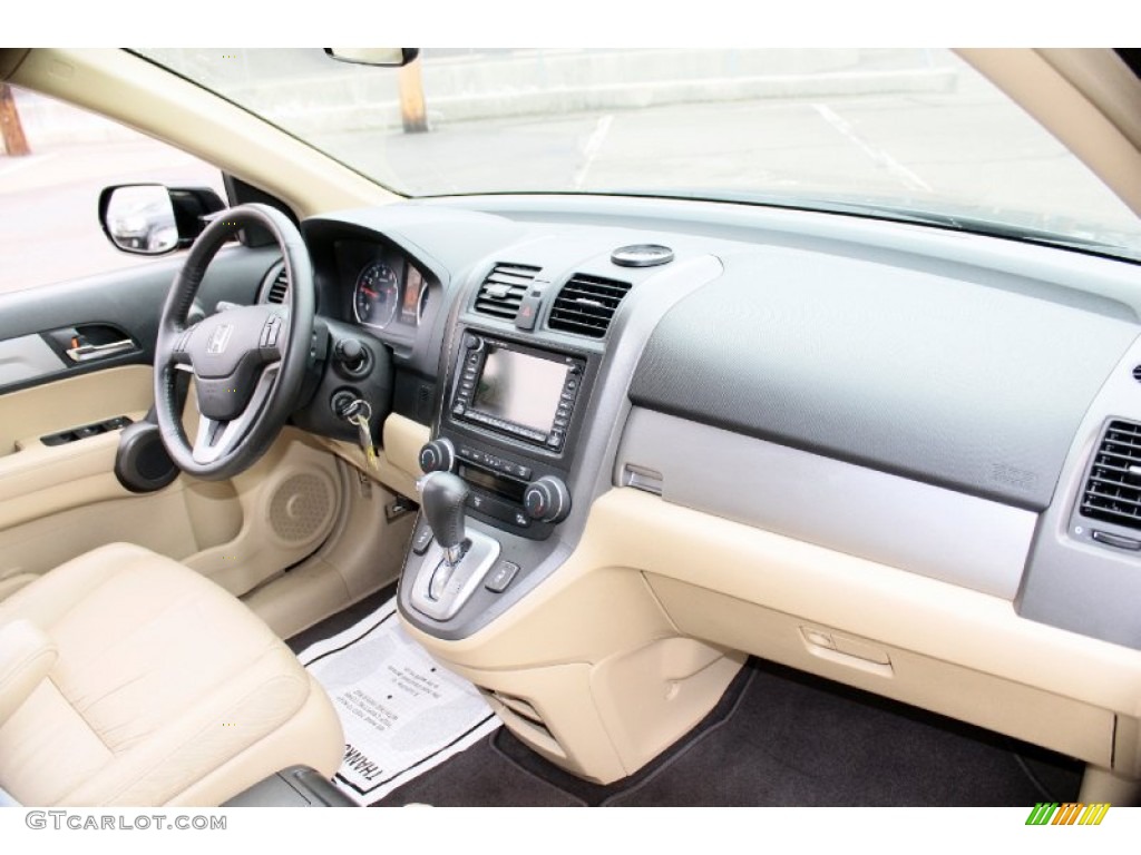 2011 CR-V EX-L 4WD - Royal Blue Pearl / Ivory photo #9