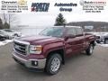 2014 Sonoma Red Metallic GMC Sierra 1500 SLE Double Cab 4x4  photo #1